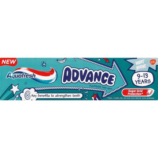 Aquafresh Adavance Kids Toothpaste 75ml