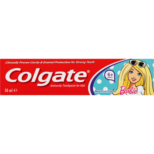 Colgate Barbie Mild Fruit Flavoured Toothpaste 50ml