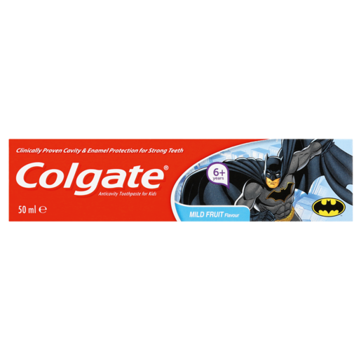 Colgate Batman Themed Mild Fruit Flavoured Toothpaste 50ml