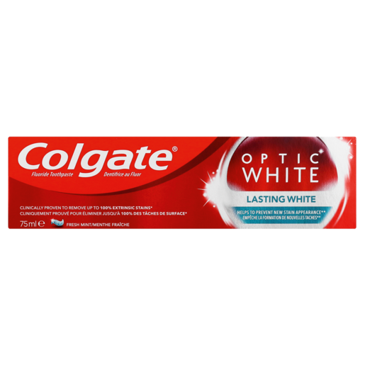 Colgate Optic White Lasting White Toothpaste 75ml