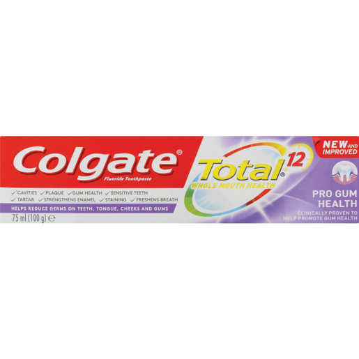 Colgate Total 12 Pro Gum Health Toothpaste 75ml