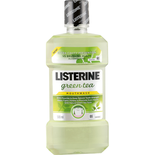 Listerine Green Tea Mouthwash 500ml