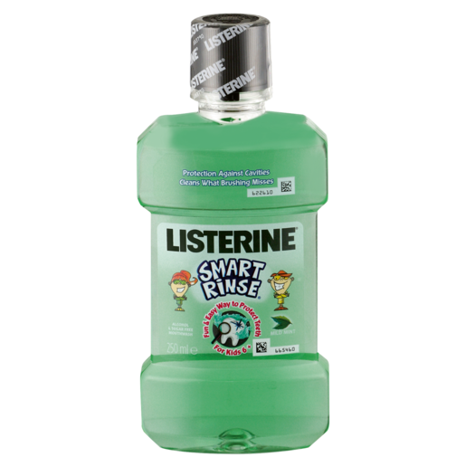 Listerine Smart Rinse Mild Mint Mouthwash 250ml