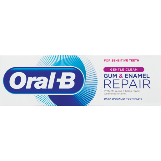 Oral-B Gentle Clean Gum & Enamel Repair Toothpaste 75ml