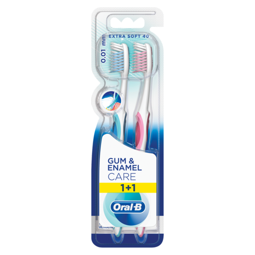 Oral-B Gum & Enamel Care Toothbrush 2 Pack