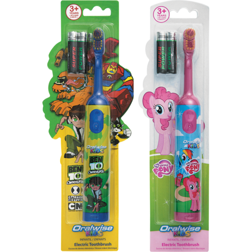 Oralwise Kids Assorted Power Toothbrush