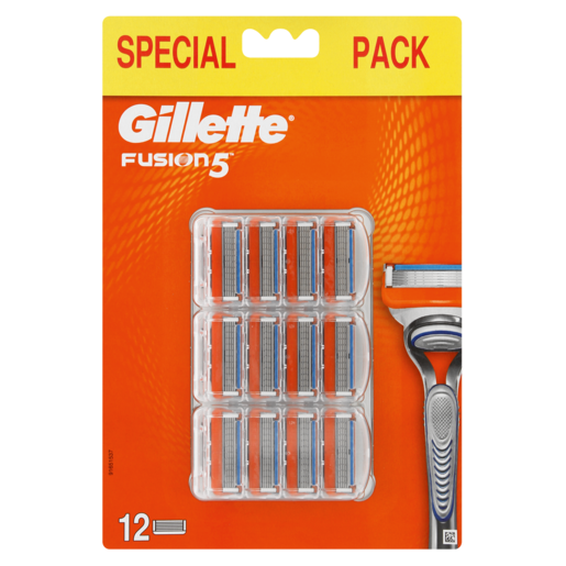 Gillette Fusion 5 Blades Set 12 Pack