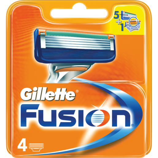 Gillette Fusion Blades 4 Pack