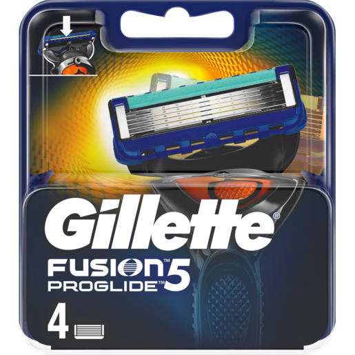 Gillette Fusion Proglide Blades 4 Pack