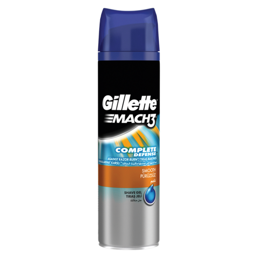 Gillette Mach3 Smooth Shave Gel 200ml