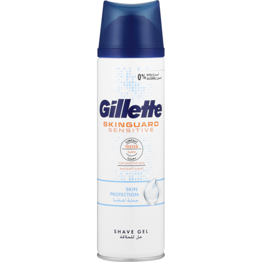 Gillette SkinGuard Sensitive Shave Gel 200ml