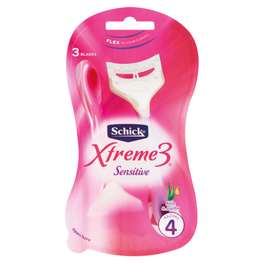 Schick Ladies Xtreme Sensitive 4 Pack