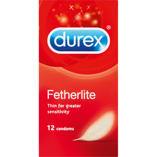 Durex Fetherlite Condoms 12 Pack