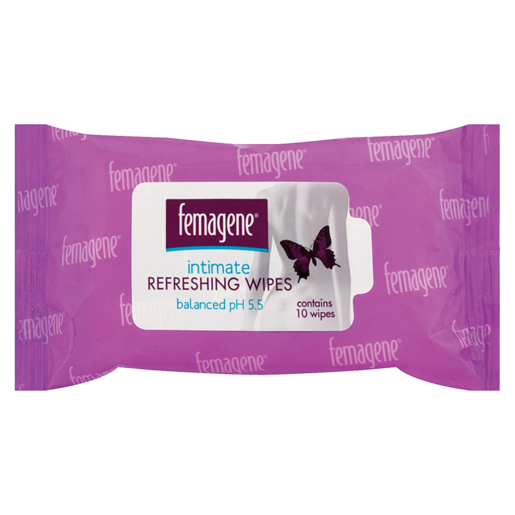 Femagene Intimate Refreshing Wipes 10 Pack