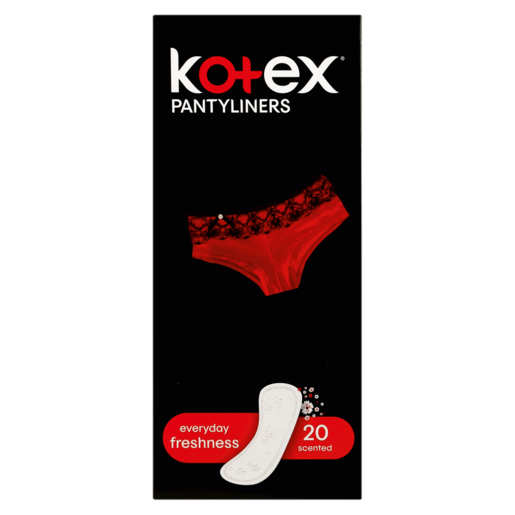 Kotex Scented Panty Liners 20 Pack