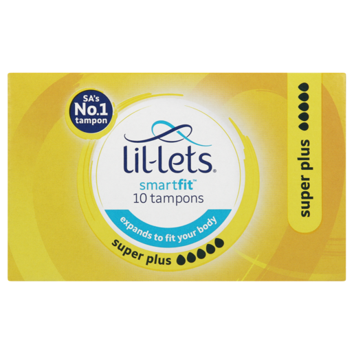 Lil-Lets SmartFit Super Plus Tampons 10 Pack