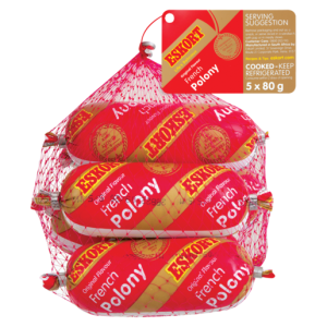 Eskort Original Flavour French Polony Pack 5 x 80g