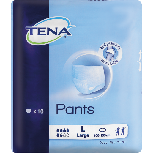 Tena Adult Pants Large 10 Pack