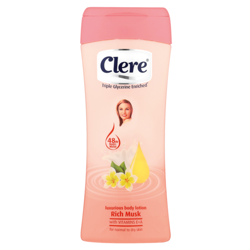 Clere Rich Musk Body Lotion 400ml