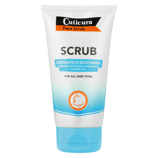 Cuticura Jojoba Oil Face Scrub 150ml