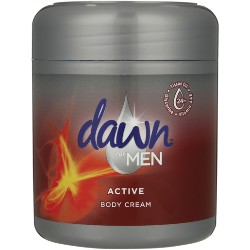 Dawn For Men Active Hand & Body Cream 400ml