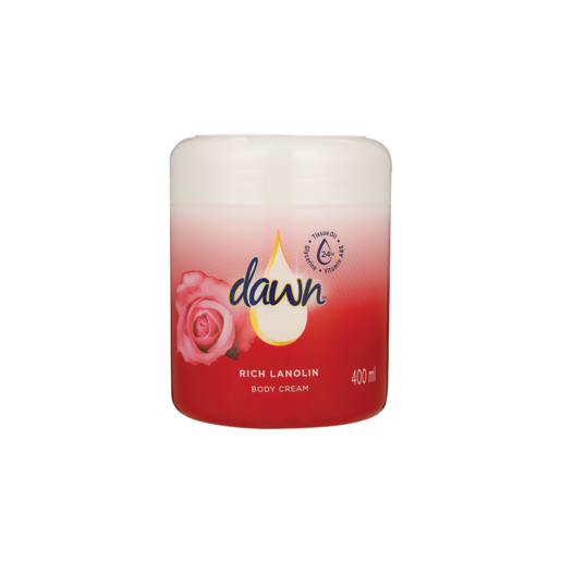 Dawn Rich Lanolin Hand & Body Cream 400ml