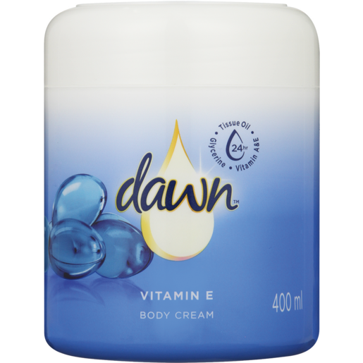 Dawn Vitamin E Hand & Body Cream 400ml