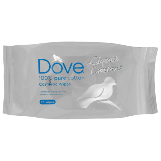 Dove Cosmetic Facial Wipes 25 Pack