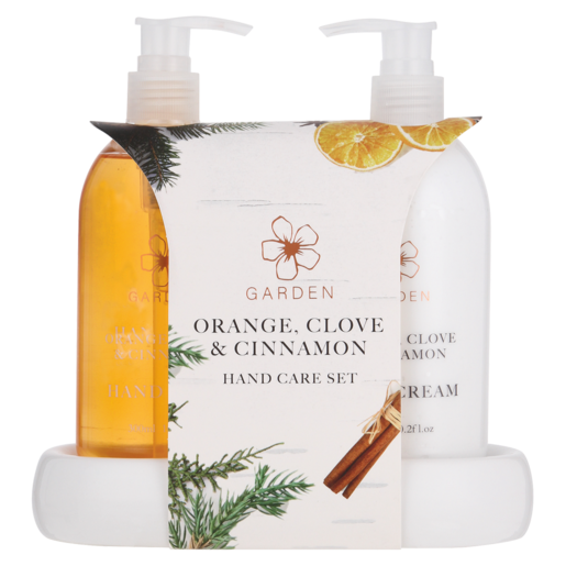 Garden Orange, Clove & Cinnamon Hand Care Set 2 Piece