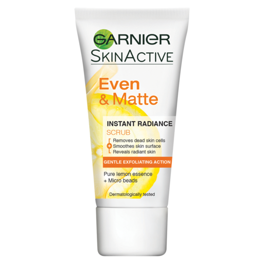 Garnier Even & Matte Face Scrub 100ml