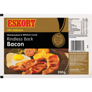 Eskort Rindless Back Bacon 200g