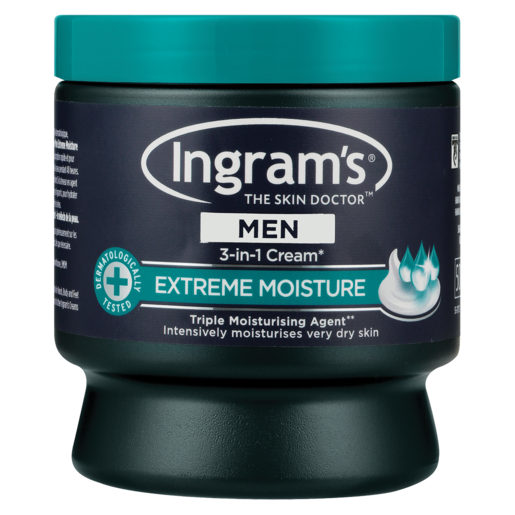 Ingram's Men Extreme Moisture 3-In-1 Cream 500ml