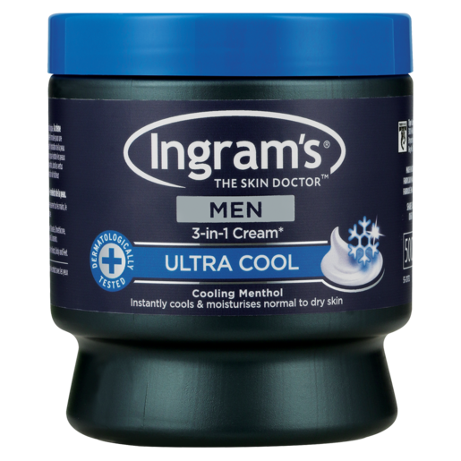 Ingram's Men Ultra Cool 3-In-1 Cream 500ml