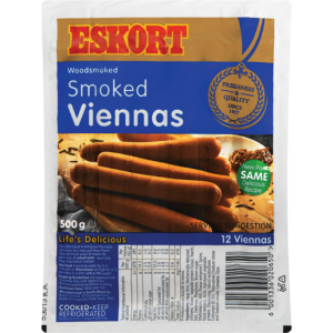 Eskort Smoked Viennas 500g