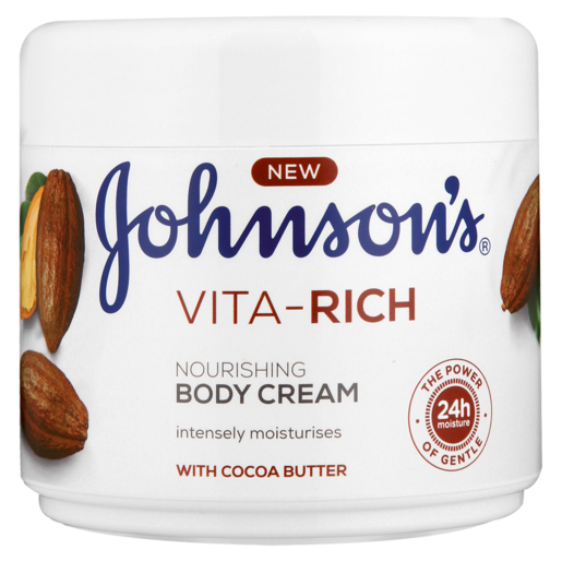 Johnson's Vita-Rich Cocoa Butter Body Cream 350ml