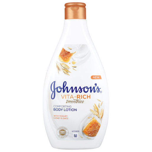 Johnson's Vita-Rich Honey & Oats Body Lotion 400ml