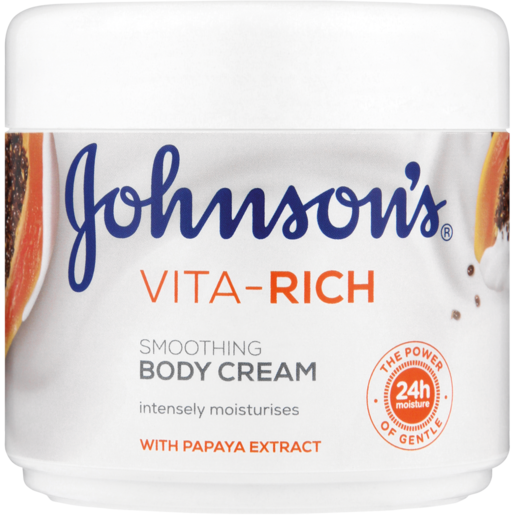 Johnson's Vita-Rich Papaya Body Cream 350ml