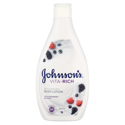 Johnson's Vita-Rich Raspberry Body Lotion 400ml