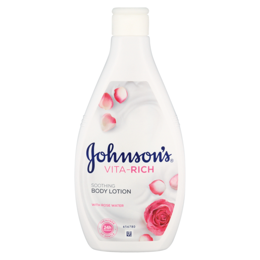 Johnson's Vita-Rich Rose Water Body Lotion 400ml