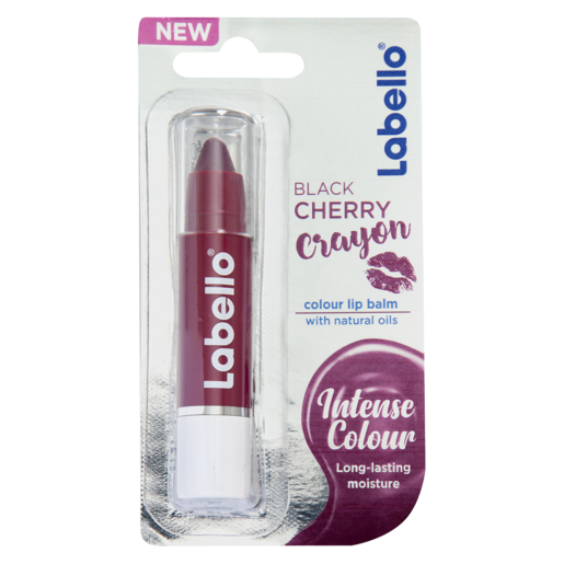 Labello Black Cherry Crayon Lip Balm 3g