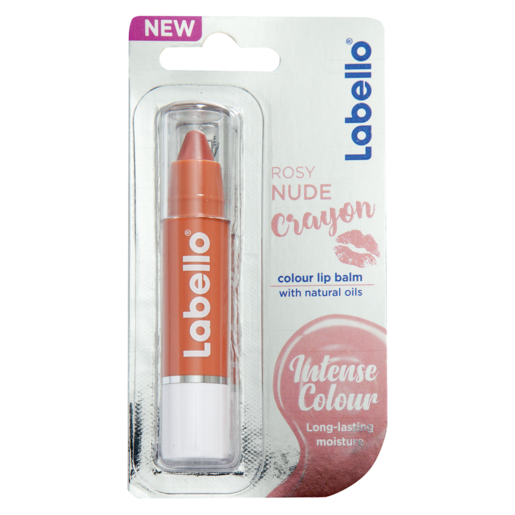 Labello Rosy Nude Crayon Lip Balm 3g