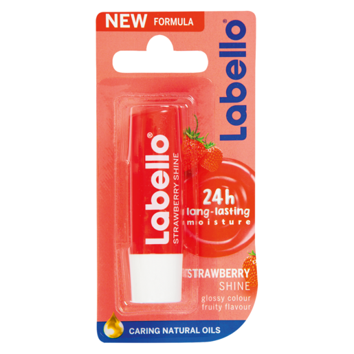 Labello Strawberry Shine Lip Balm 4.8g