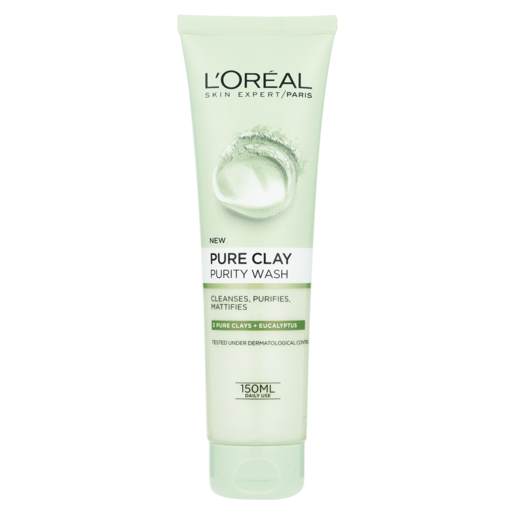 L'Oreal Pure Clay Purity Face Wash 150ml