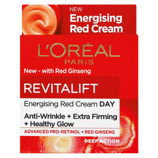 L'Oreal Revitalift Energising Red Day Cream 50ml