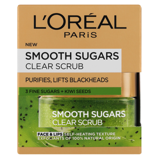 L'Oreal Smooth Sugars Clear Scrub 50ml