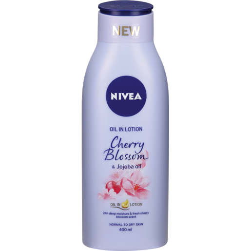 Nivea Cherry Blossom & Jojoba Oil Body Lotion 400ml