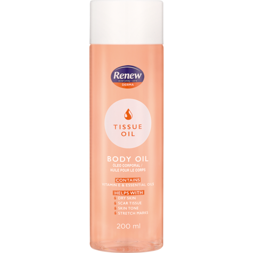 Renew Derma Body Oil With Tissue Oil 200ml