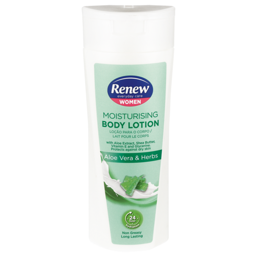 Renew Women Aloe Vera & Herbs Moisturising Body Lotion 400ml