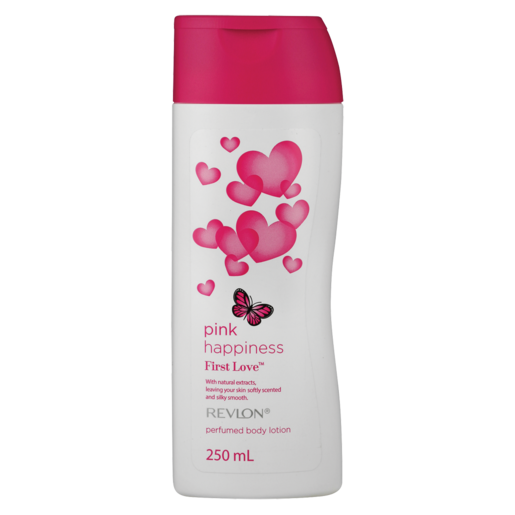 Revlon Pink Happiness First Love Ladies Perfumed Body Lotion 250ml