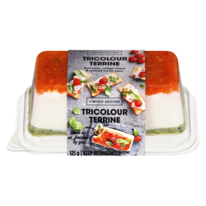 Limited Edition Tricolour Terrine 125g